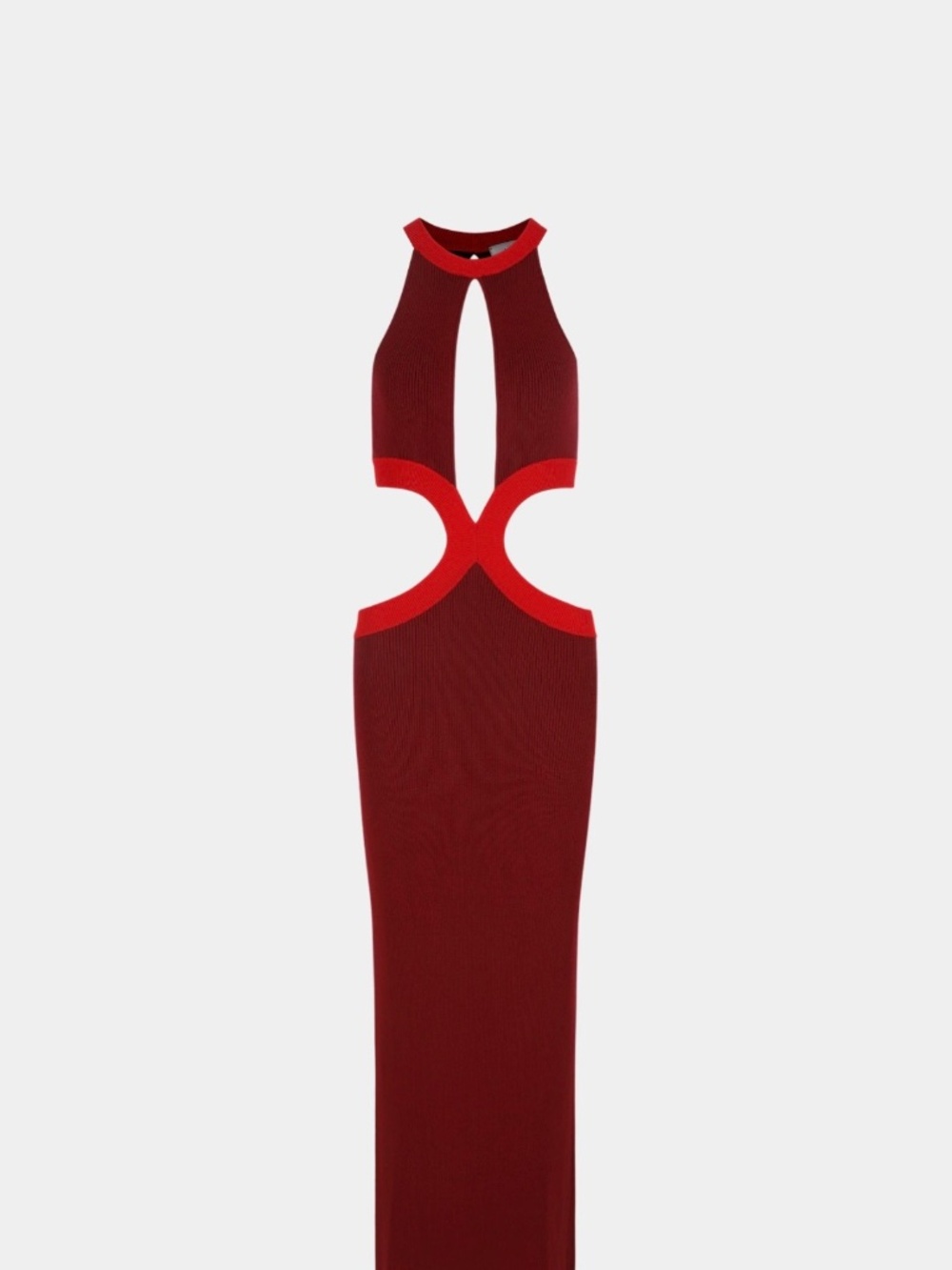 Auteur Studio Cut out red dress
